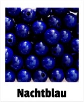 Holzperlen 14mm nachtblau